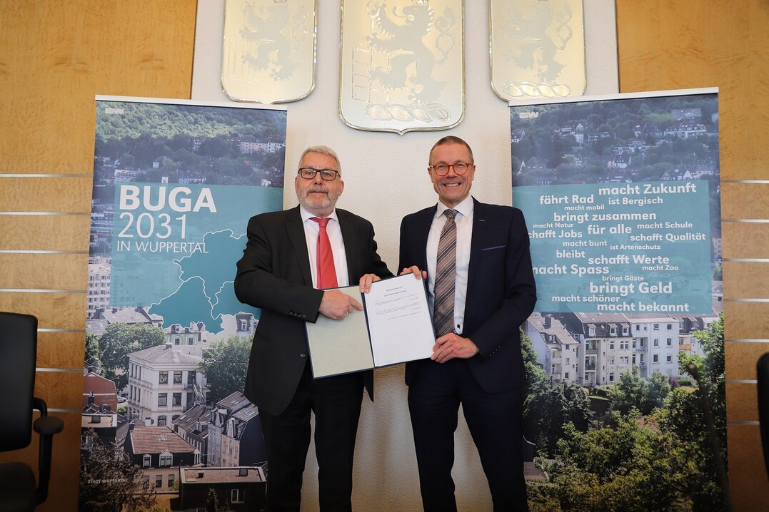 BUGA Wuppertal findet im Jahr 2031 in Wuppertal statt