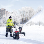 Die Cramer Schneefräse 82SN61 in Betrieb