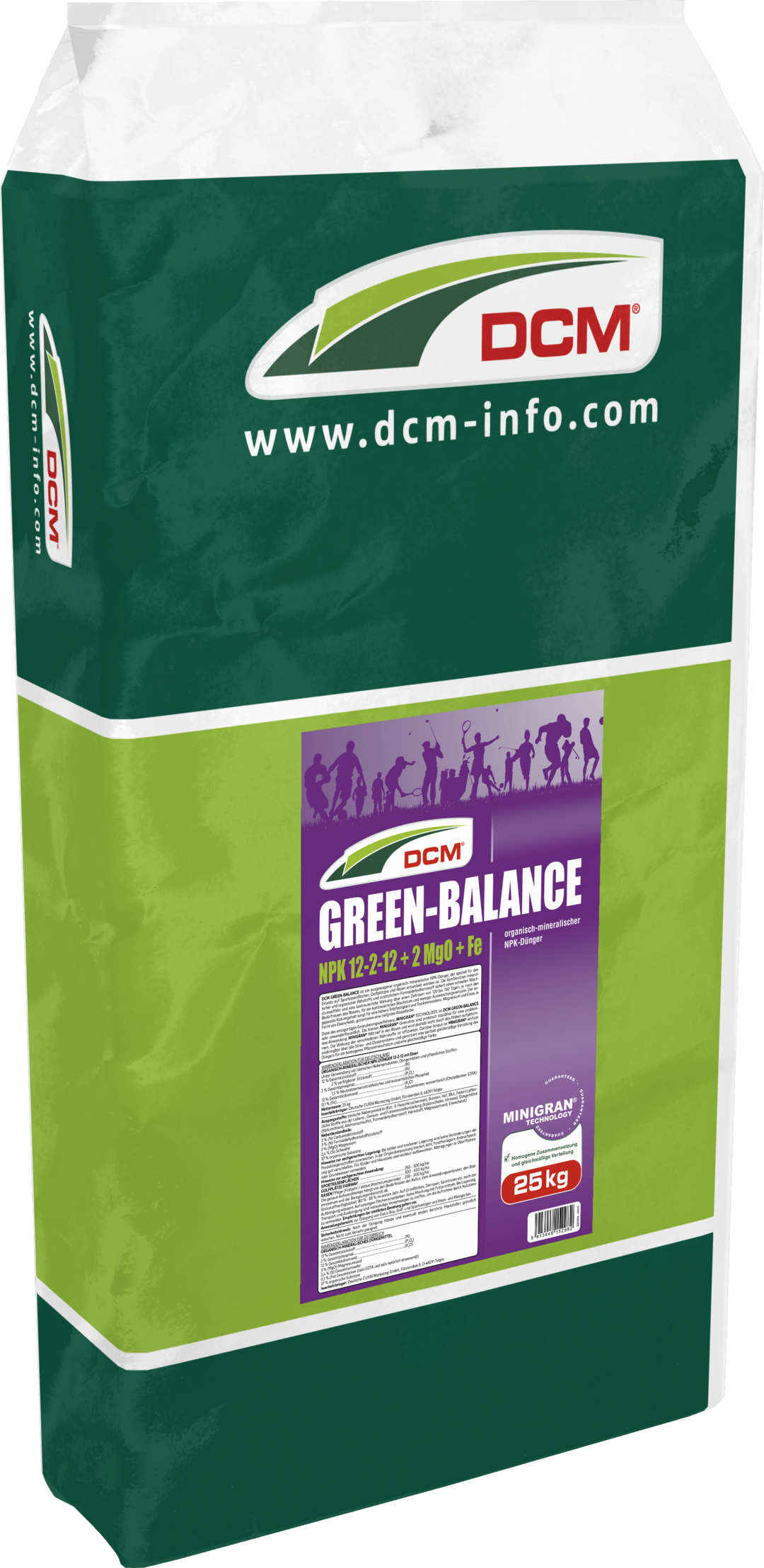 Der neueDCM Green-Balance Rasendnger