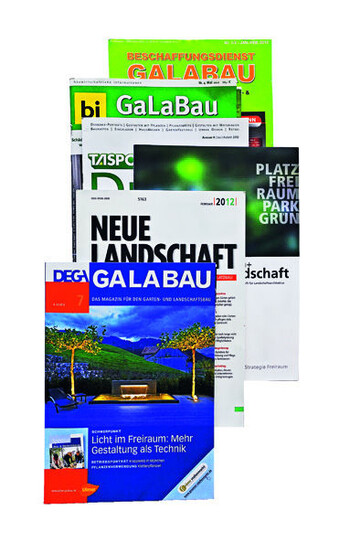  DEGA GALABAU hlt die Spitzenposition bei den GaLaBau-Medien: Keine Fachzeitschrift wird mehr verkauft, als der Titel von Ulmer.