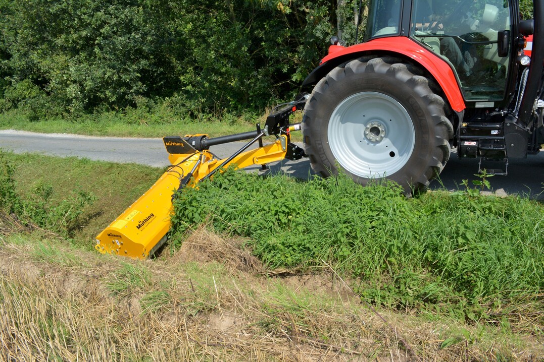 Der Einsatz des MU-Vario Systems hat die Bewährungsprobe in der Arealpflege bestanden.
