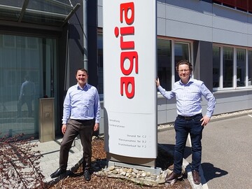  Neu formierte Doppelspitze bei Agria: Dr. Goetz Viering (l.) und Julian Viering (r.) 