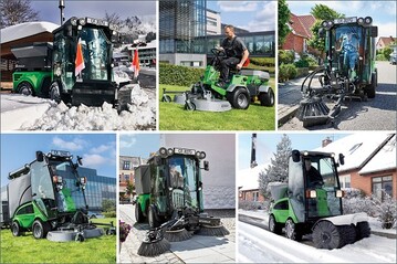Die Egholm Arbeitsmaschinen im Ganzjahreseinsatz.