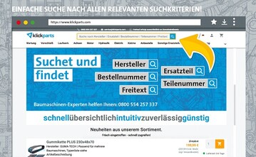 Klickparts setzt auf selbstlernende KI-basierte Suchtechnologie.