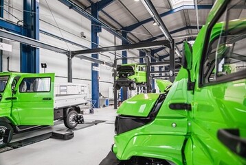 Das EVUM aCar ist ein wartungsarmes, langlebiges und robustes Nutzfahrzeug.