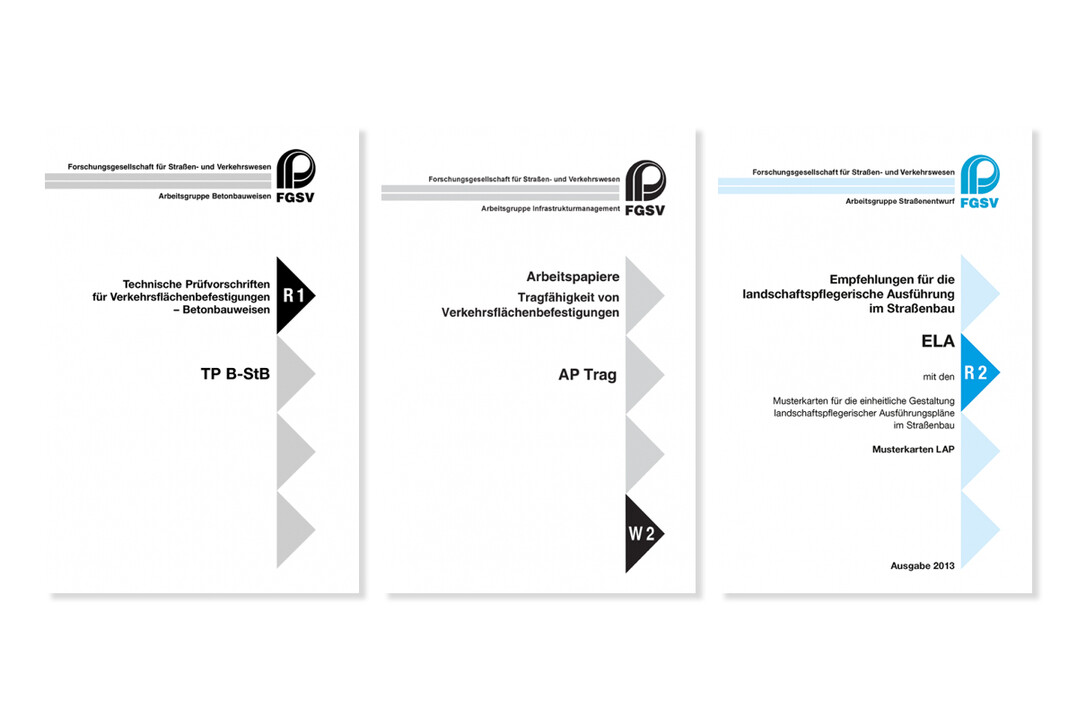 Publikationen zu Verkehrsflächenbefestigungen und Straßenbau
