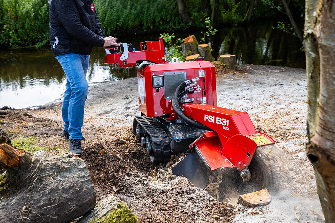 Effizienz trifft Power: Die neue Stubbenfrse B31-980 TRACK