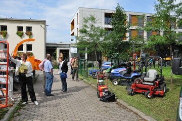 Impressionen vom GaLaBau-Forum 2010 auf dem Gelnde der Lehr- und Versuchsanstalt Gartenbau in Erfurt