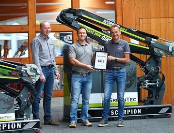 Als Partner des dnischen Herstellers GreenTec hat die VOGT GmbH & Co. KG die
Auszeichnung GreenTec Hndler des Jahres 2019 erhalten.