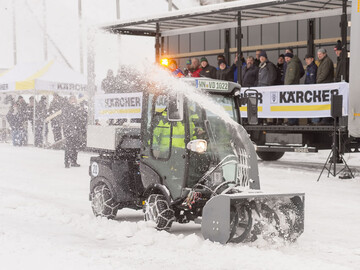 Die Krcher-Roadshow macht 2016 zwischen dem 16. Februar und dem 3. Mrz an sechs Stationen in Deutschland und sterreich Halt. 