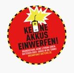 Aufkleber für Mülltonnen