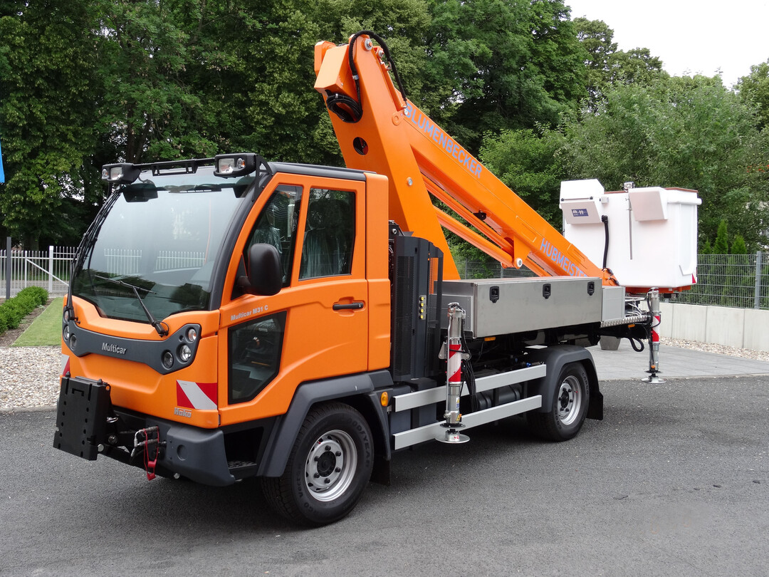Der Multicar M31 EURO VI mit Hubarbeitsbhne
