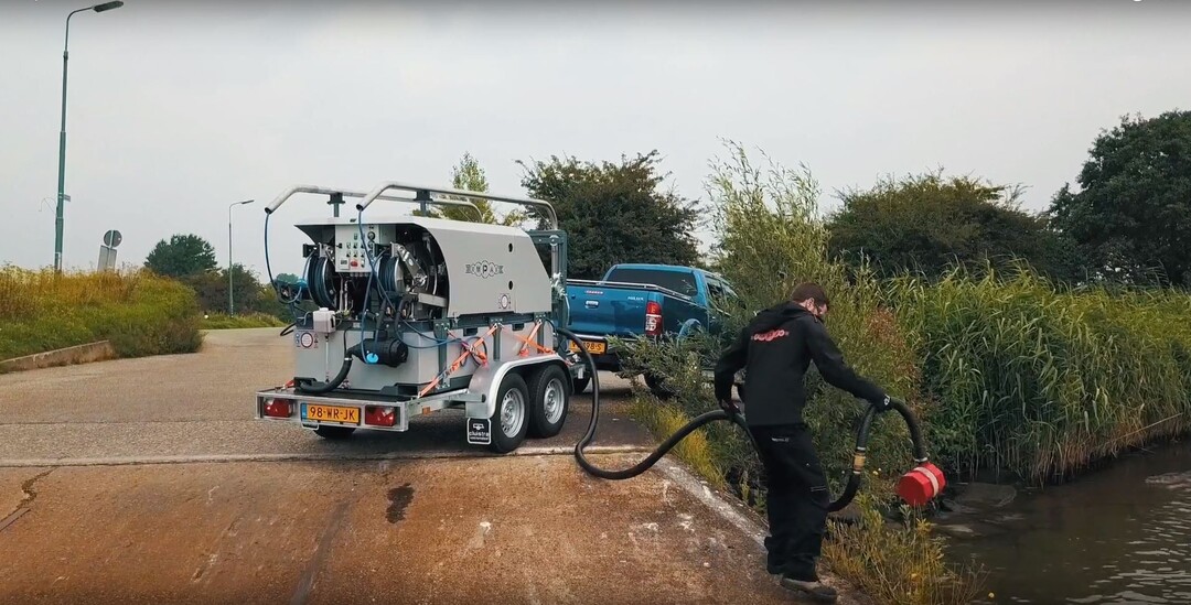 Das MCB-Twin Heißwassergerät von Empas verbraucht 25% weniger Kraftstoff als vergleichbare Maschinen.