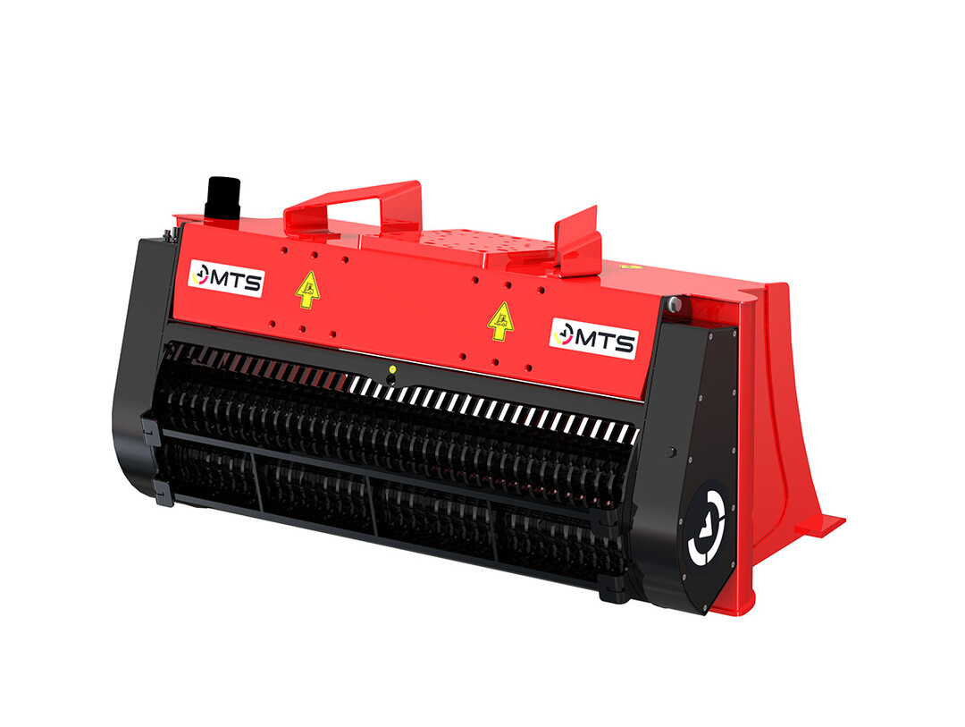 MTS Schrode bietet kompakte Bodenrecycler für Radlader und Bagger, die vielseitig beim Zerkleinern und Absieben vieler Materialien dienen.