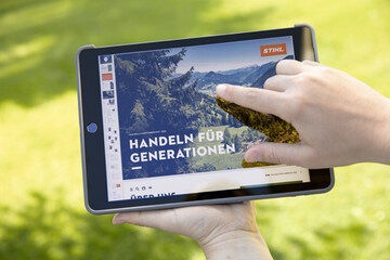 Die STIHL Gruppe legt den ersten Nachhaltigkeitsbericht vor und prsentiert die Nachhaltigkeitsstrategie und -aktivitten des Unternehmens.