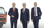 Im Bild von links nach rechts: Dr. Franz Haas, Dr. Clemens Malina-Altzinger, Mag. Reinhard Riepl