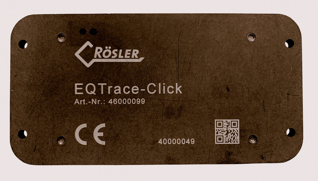 Das Rsler EQTrace click ist in Sekunden angeklickt.
