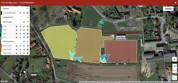 Fr eine Golfanlage brauchen die Roboter von ECHO nur noch eine 4G RTK-GPS-Station. 
