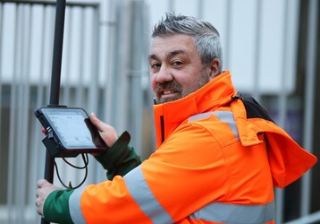 Erfahrungsbericht zur Arbeit mit dem GNSS-Vermessungssystem TR-Series.