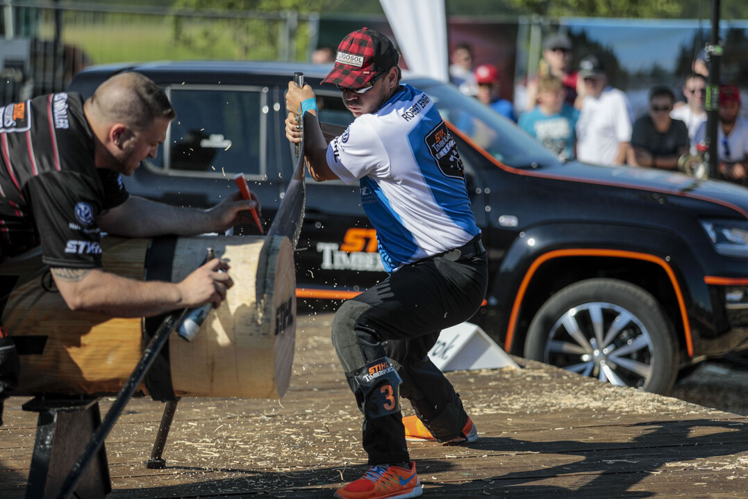 Robert Ebner an der Zugsge Single Buck