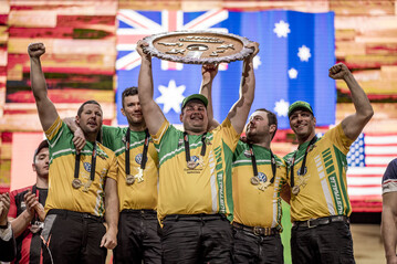 Das Sieger-Team aus Australien