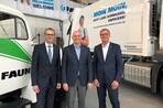Leiten die Geschicke der FAUN Gruppe: Matthias Kohlmann (CFO), Patrick Hermanspann (CEO) und Thorsten Baumeister (COO), v.l.n.r.