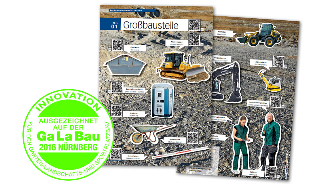 GaLaBau Innovations-Medaille fr das GaLaBau-Bilder-Wrterbuch