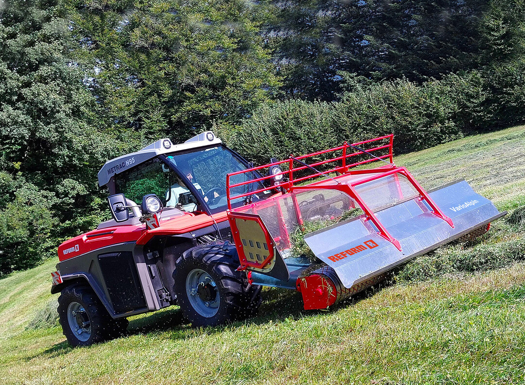 Der Metrac H95 mit dem neuen Pick-Up Schwader VarioAlpin 250