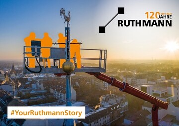 Anlsslich des 120-jhrigen Firmenjubilums sucht RUTHMANN Kunden, Lieferanten, Kollegen und Arbeitsbhnenbediener, die etwas zu erzhlen oder zu zeigen haben. 